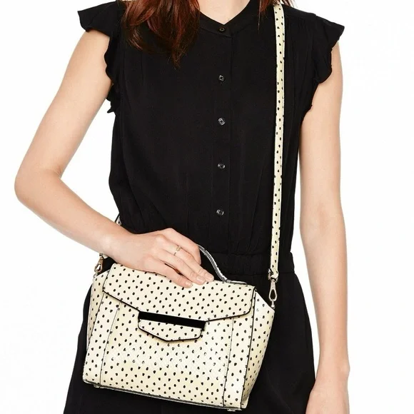 Kate 💛Spade Kennedy Marra Snake Flamingo Dot Embossed Leather - Picture 10 of 15